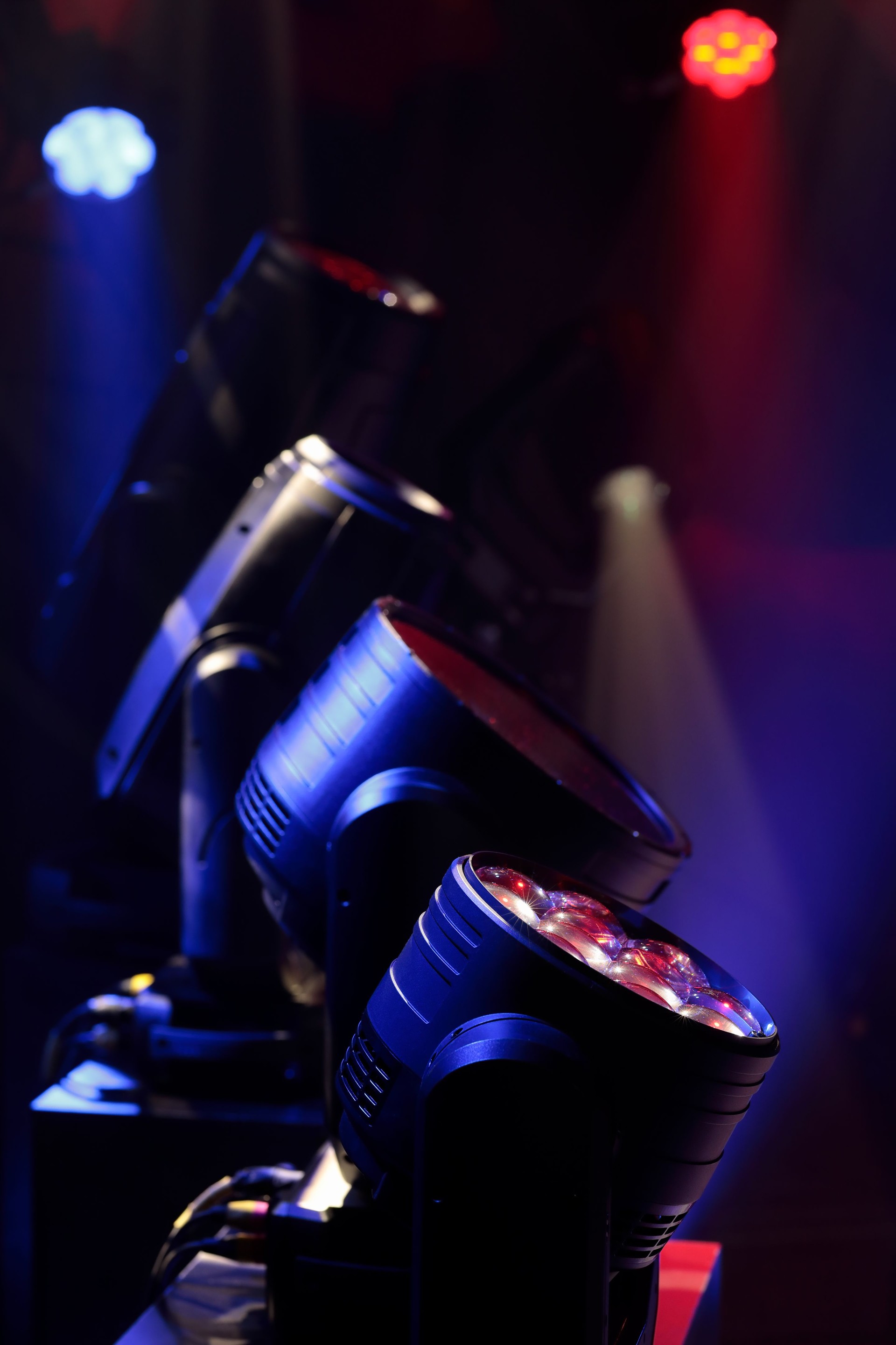 various LED moving head stage light devices